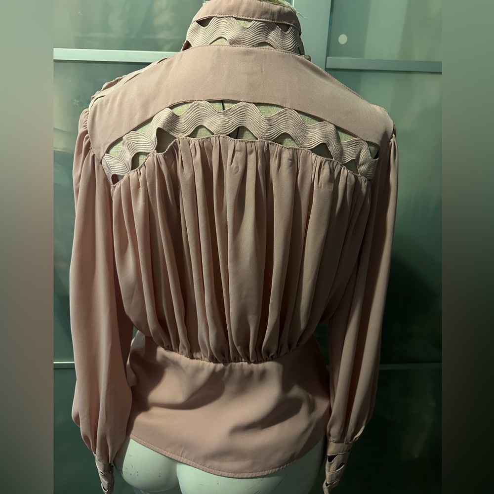 Bishop Sleeve Blouse - Picture 3 of 3